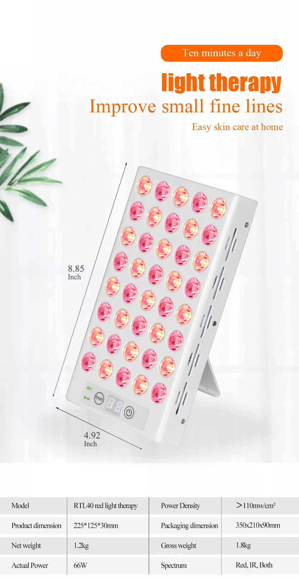 Portable Red Light Panel