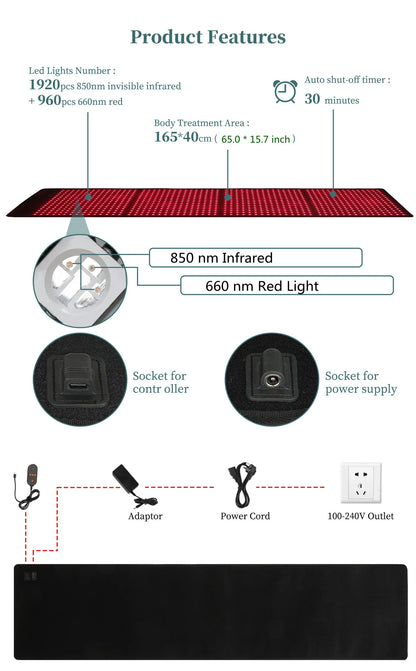 Tapis Lumineux Infrarouge
